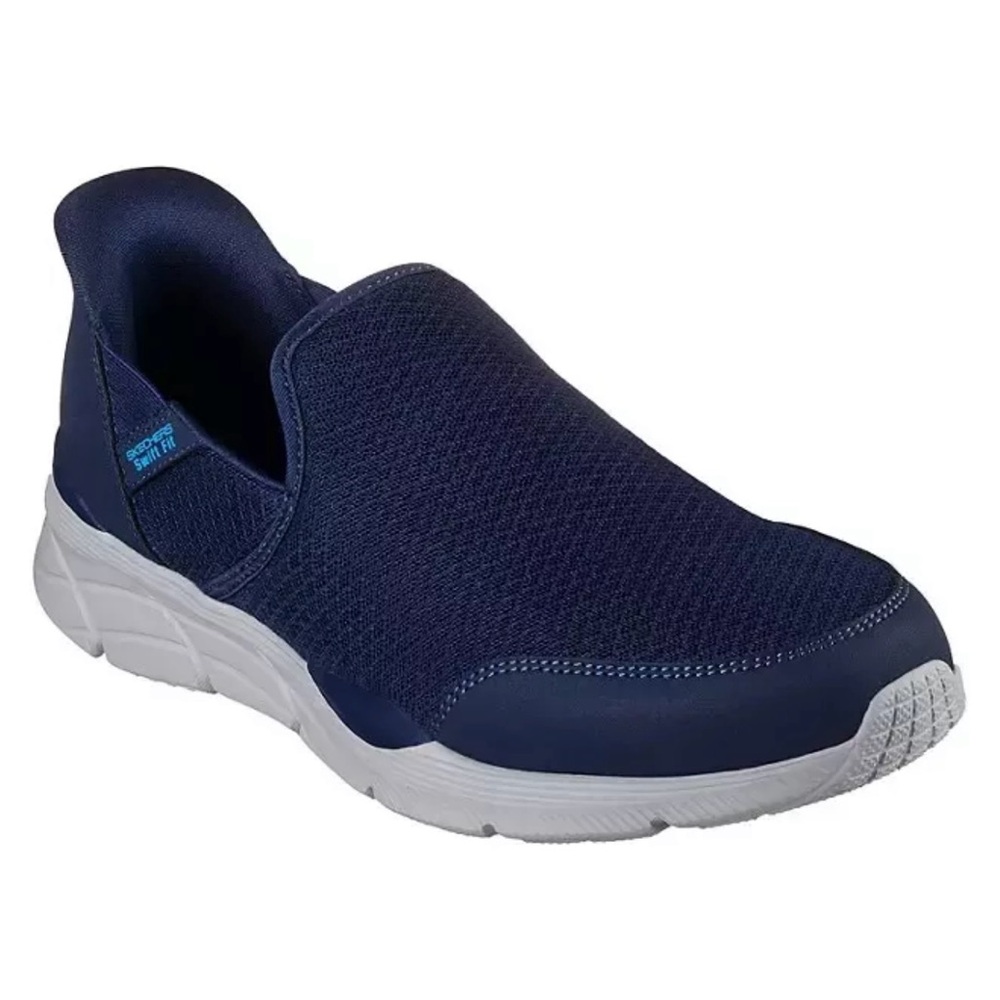 Skechers Men's Hands Free Swift Fit Equalizer 4.0 Navy Slip-On Shoes
